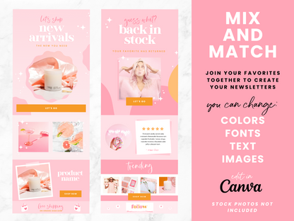 Email Marketing Templates - Candy Wishes