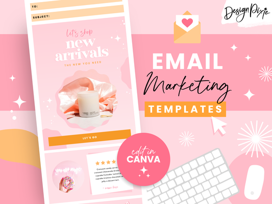 Email Marketing Templates - Candy Wishes