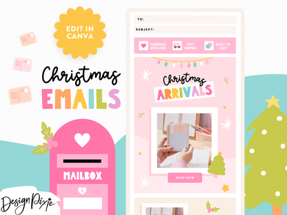 Playful Christmas Email Marketing Templates