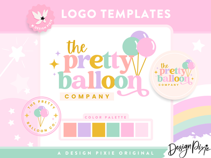 Pretty Balloon Logo Design