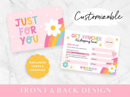 Gift Voucher Template - Playful