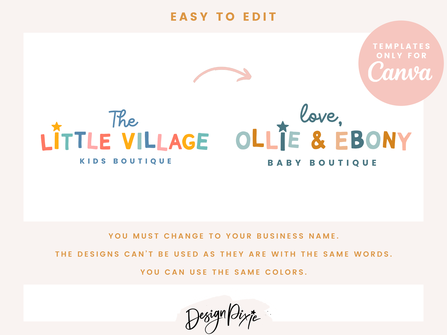 Little Village Logo Template