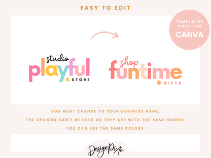 Rainbow Logo Design Template