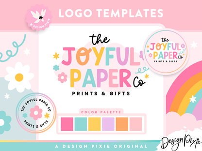 Joyful Paper Logo Template
