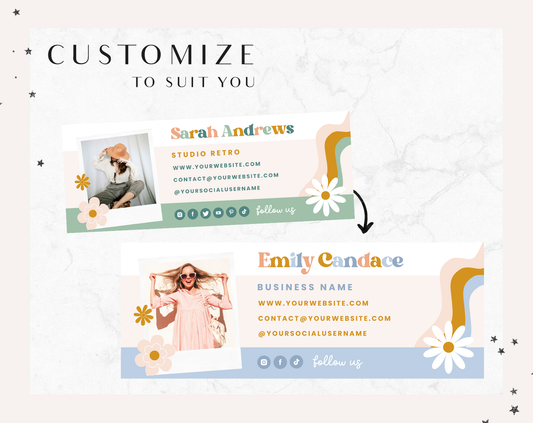 Studio Retro Email Signature Template