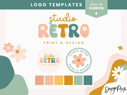 Retro Logo Design Template
