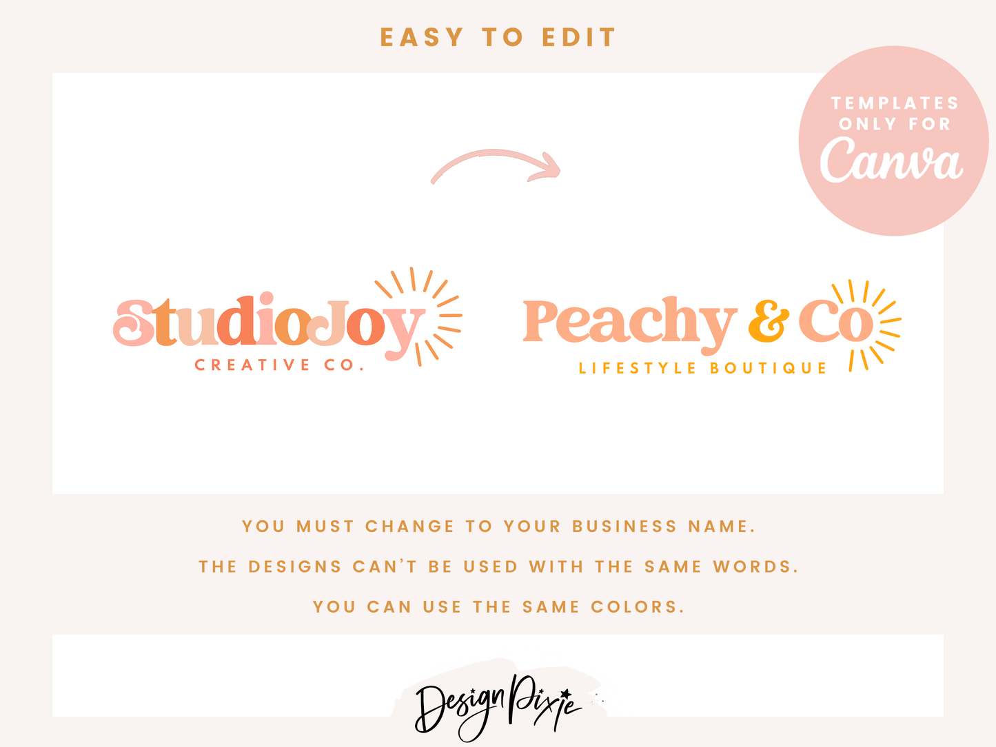 Studio Joy Logo Template