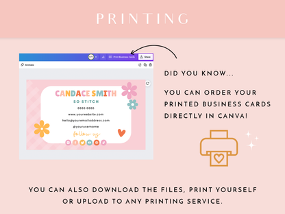 So Stitch Business Card Template