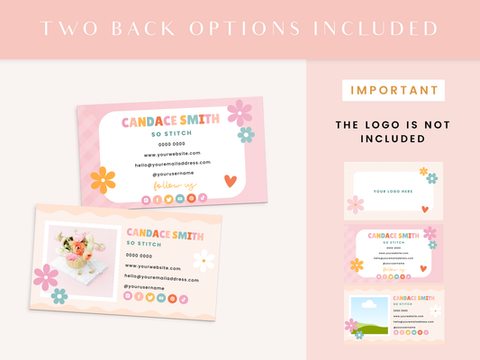 So Stitch Business Card Template