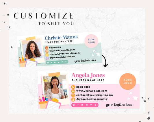 Teacher Email Signature Template